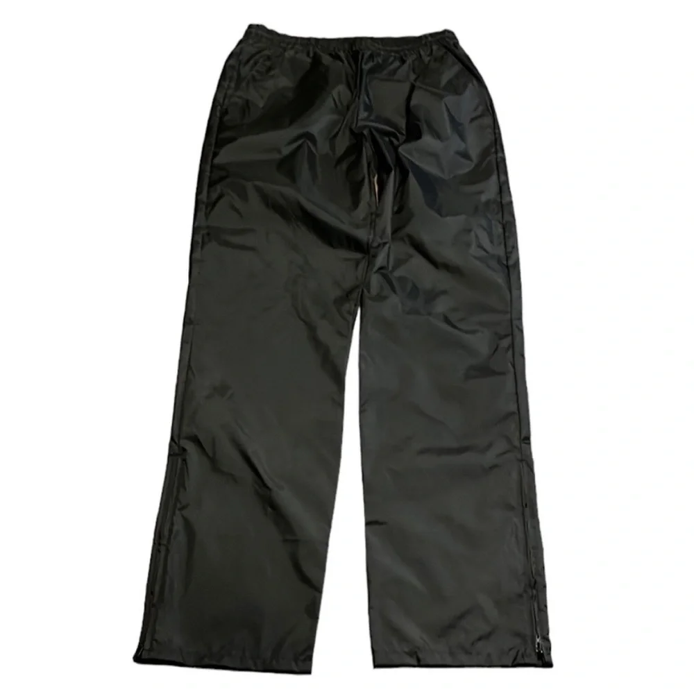 NEW Brooks VINTAGE Medium Black Ripstop Nylon Pants Dead Stock NWT